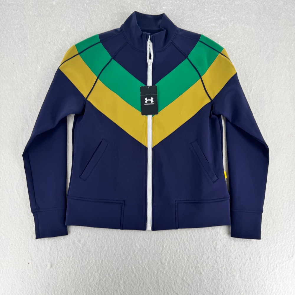 Ultra Rare Under Armour - Rich Fresh Track Jacket - Navy - M - Mens